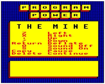 Mine, The (1984)(Micro Power)[MINE] screen shot title